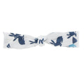 Print Bow Headband in Bay Hare