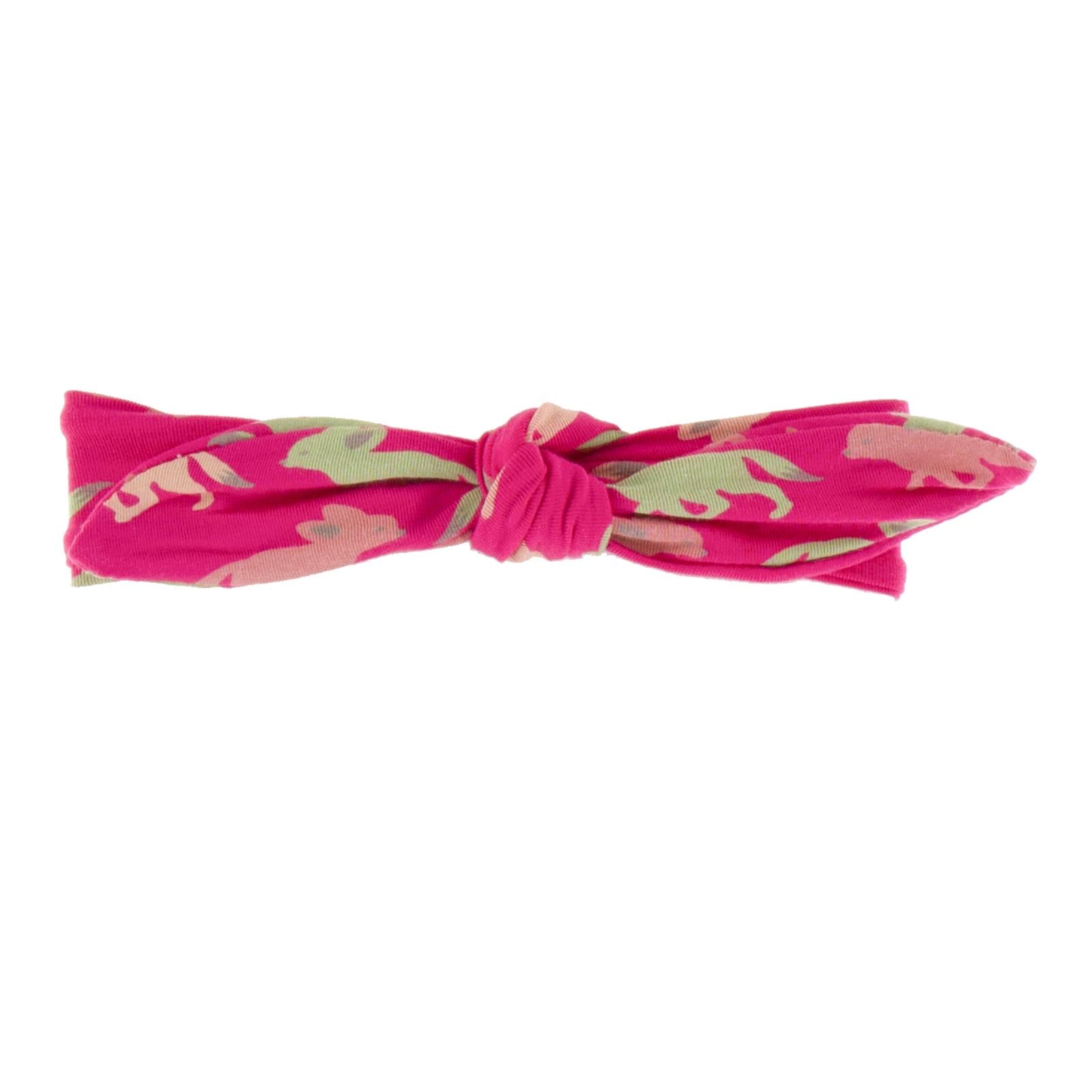 Print Bow Headband in Prickly Pear Desert Fox