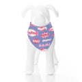 Print Dog Bandana in Forget Me Not Comic Onomatopoeia