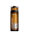 Black and bronze bottle of Truss Nutri Infusion Conditioner for dry hair care.