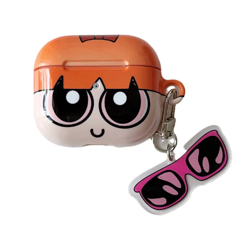 AirPods Case with Flying Girl Design for Protection
