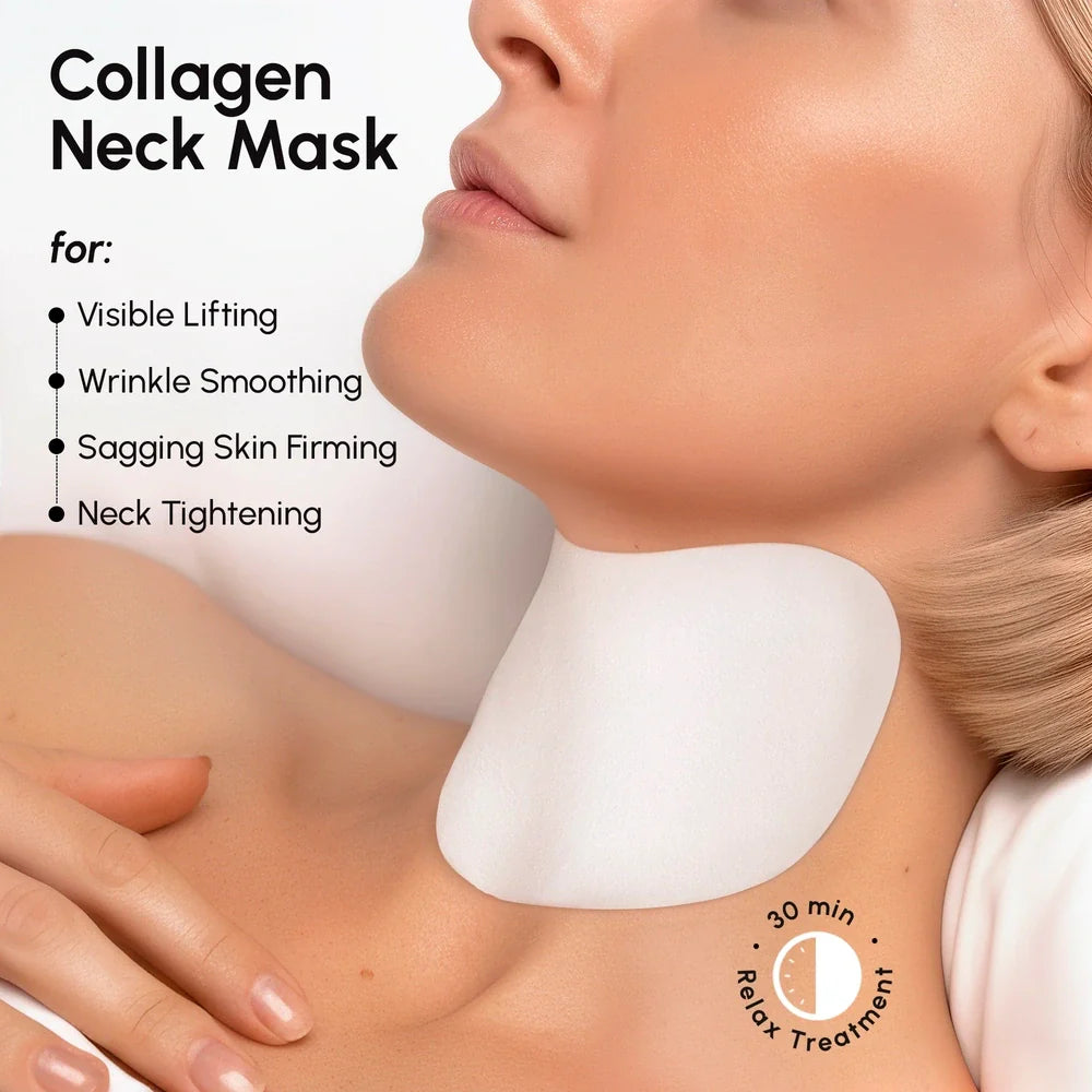 Lifting Neck Wrinkle Patches with Retinol and Collagen Firming - Image 2