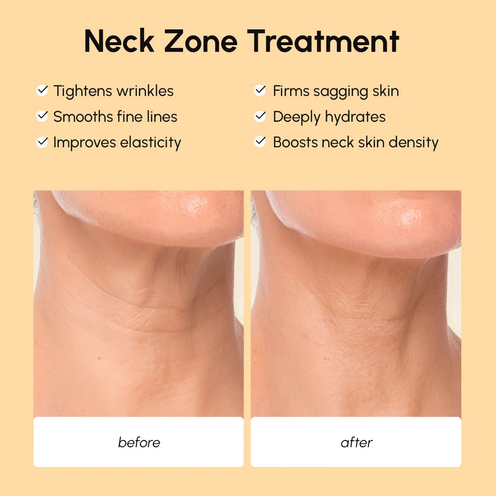 Lifting Neck Wrinkle Patches with Retinol and Collagen Firming - Image 3