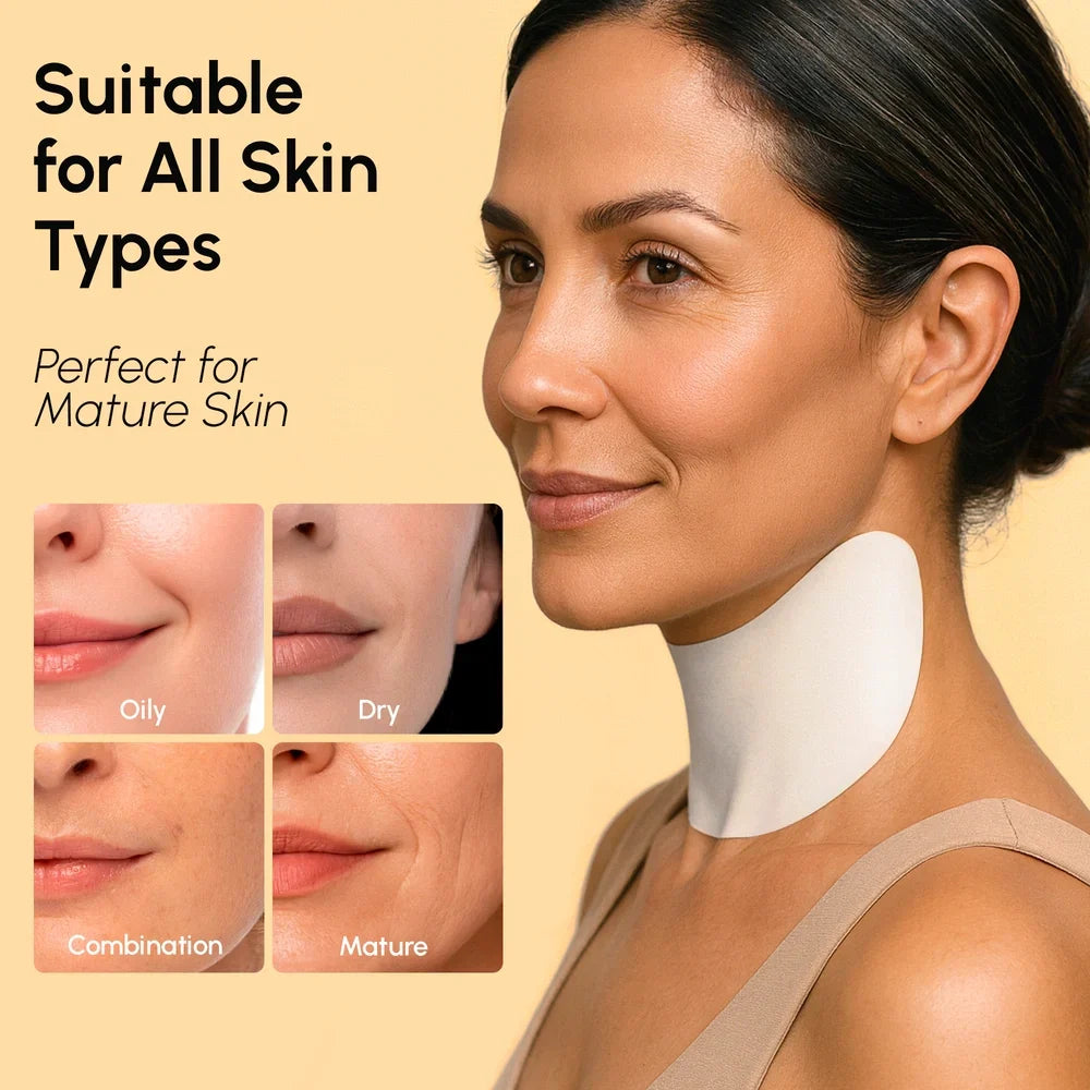 Lifting Neck Wrinkle Patches with Retinol and Collagen Firming - Image 6