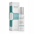 Neova Power Defense 1.0 oz serum bottle in clinical white and teal packaging with a pump dispenser.