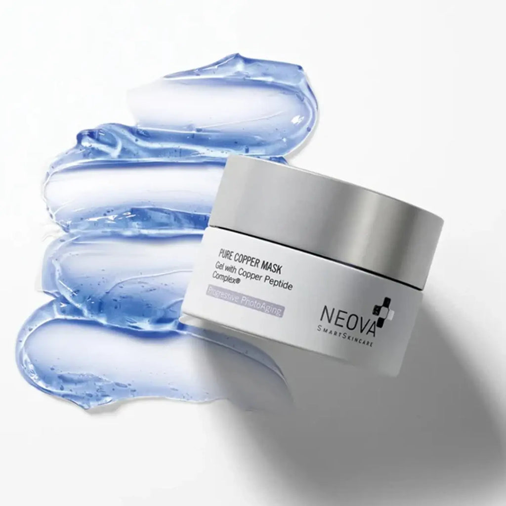 Pure Copper Peptide Facial Mask for Youthful Skin Radiance