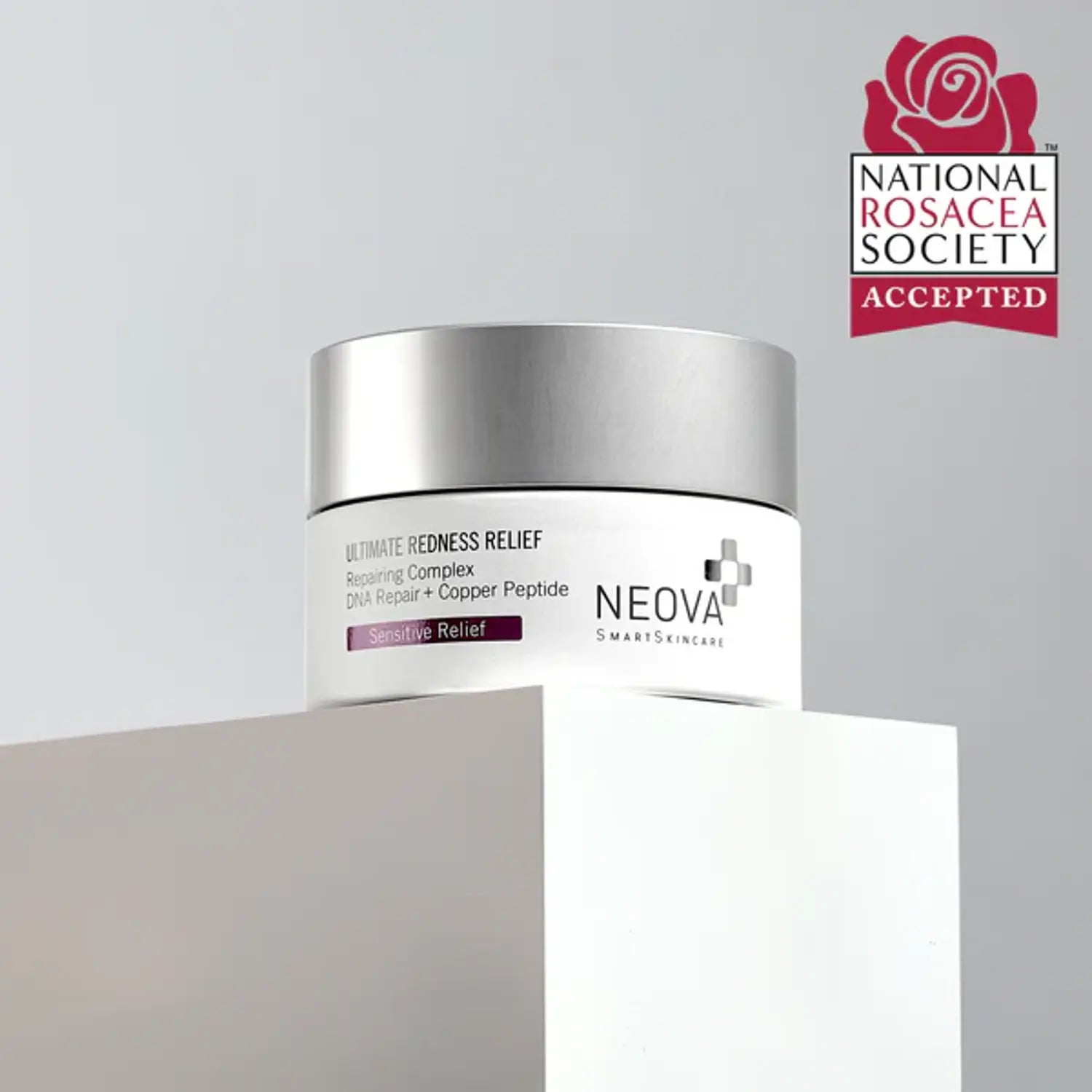 Ultimate Redness Relief Cream for Sensitive Skin with Copper Peptide