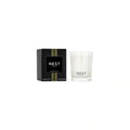 Grapefruit Striped Glass Candle - Modern Fresh Citrus Scent