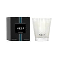 Minimalist Ocean Mist & Sea Salt scented candle in a modern glass vessel