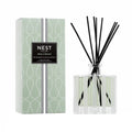 Nest New York Wild Mint & Eucalyptus Reed Diffuser in a 5.9 OZ glass bottle with reeds.