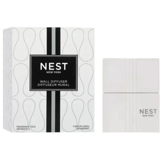 Minimalist modern wall diffuser in white and black available for home fragrance