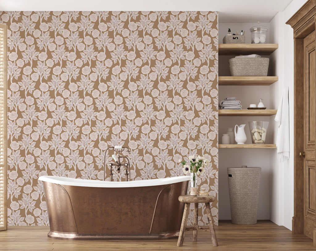 Mulberry Peel and Stick Removable Wallpaper by Gooseberry Moon