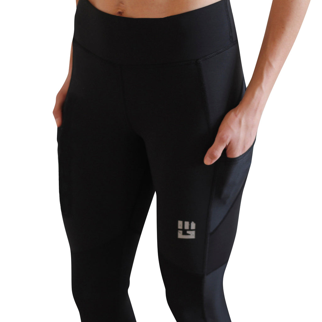Women's Flex-Fit Compression Capri Leggings for Obstacle Racing - Image 9