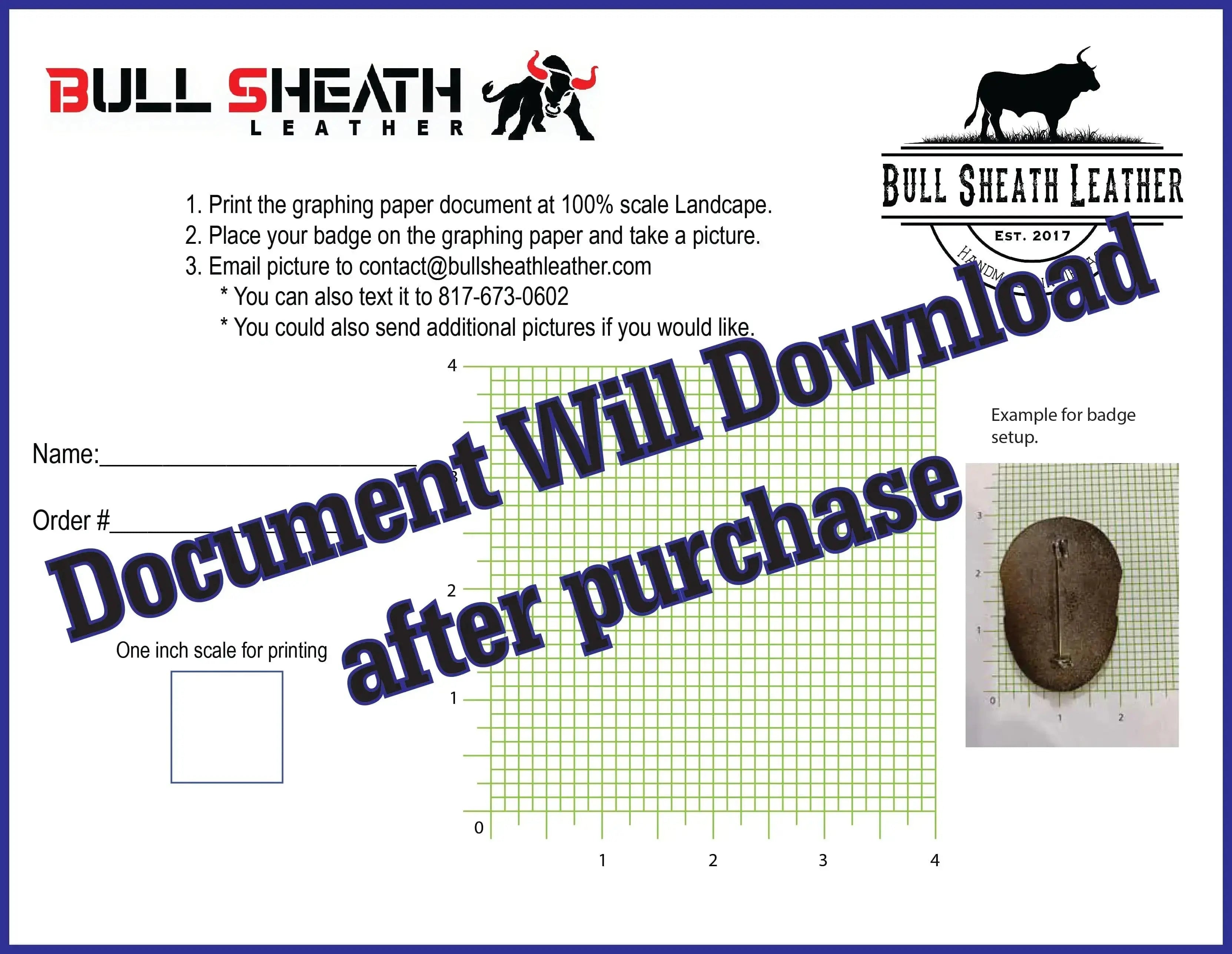 Federal Badge Wallet - Walnut Leather, Rugged Heritage Design