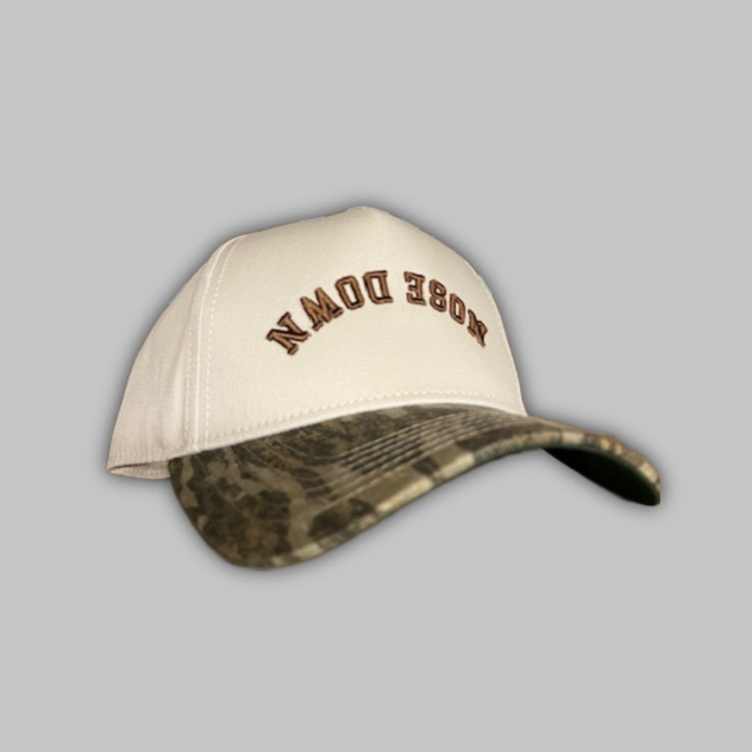 Nose Down Flipped Hat in a casual, modern design