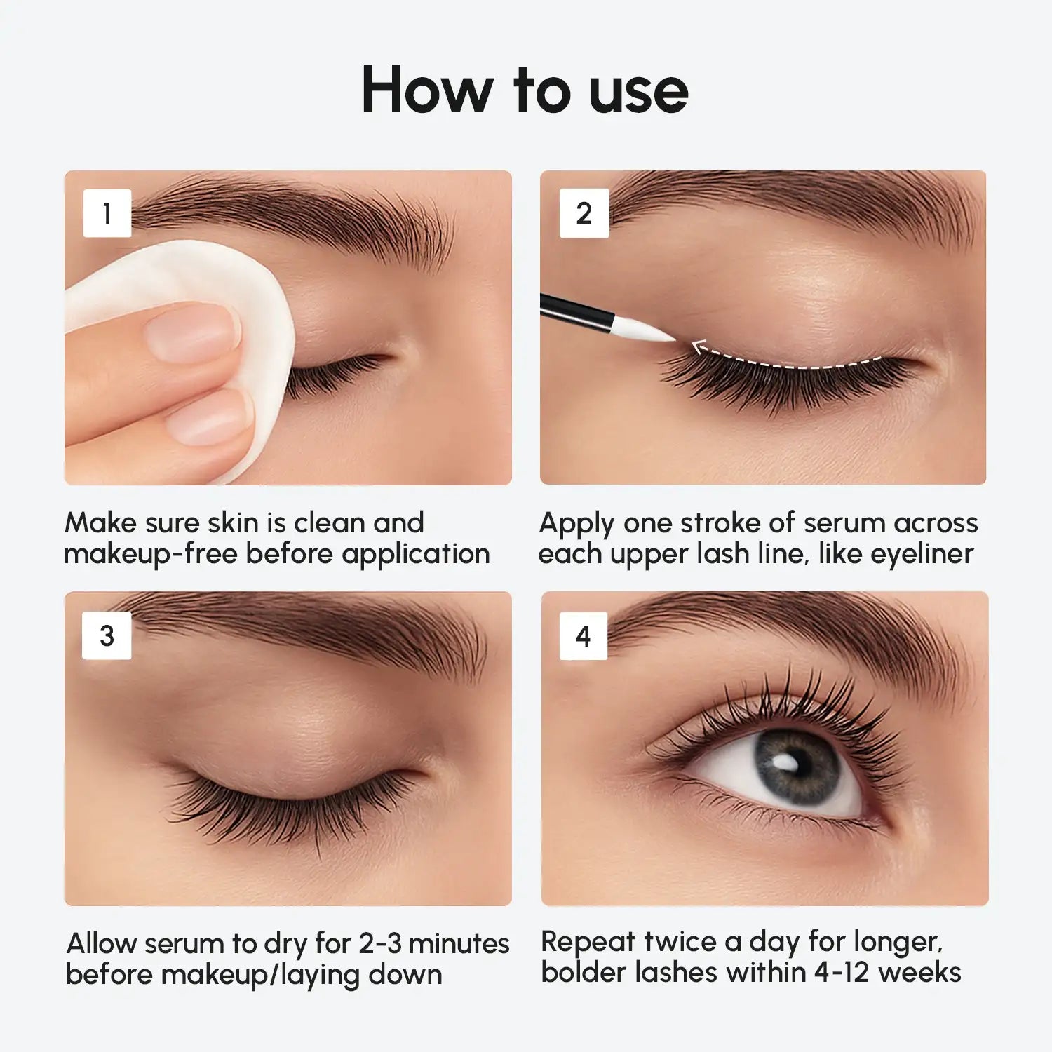 Biotin Lash and Brow Growth Serum for Longer Fuller Hair - Image 7