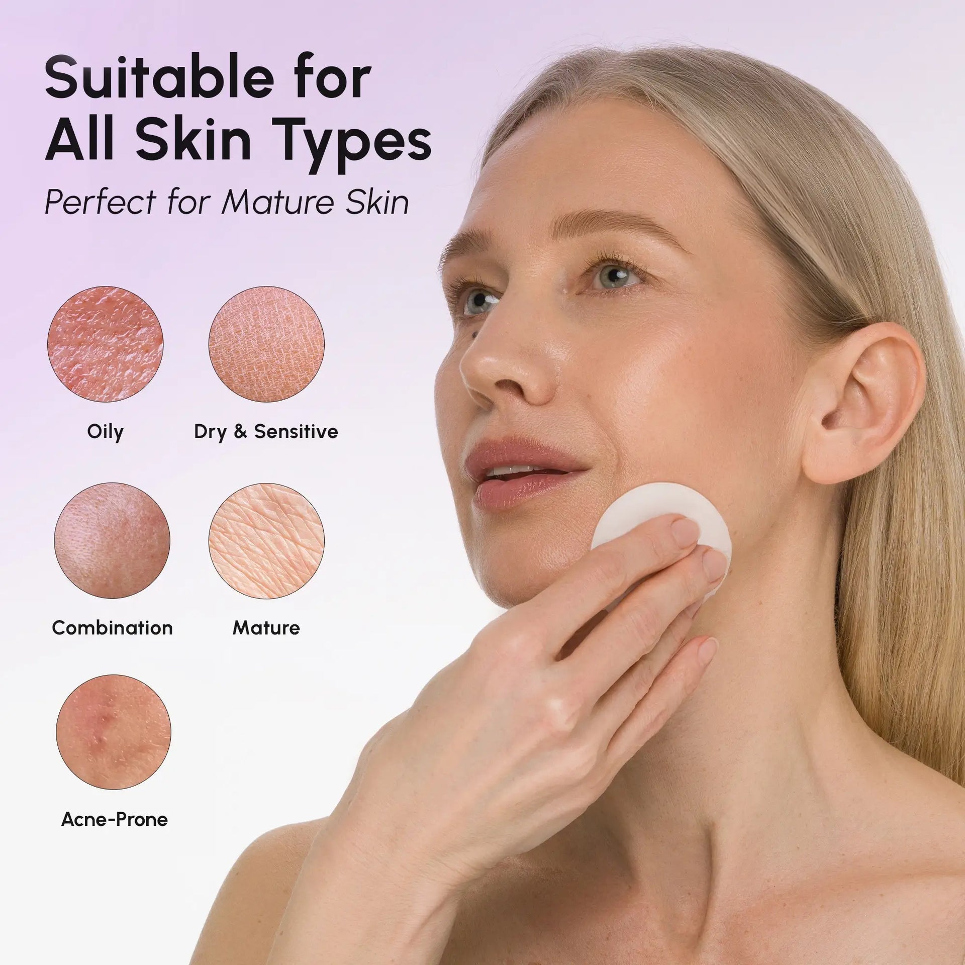 12% Niacinamide Smooth and Glow Cleansing Pads for Radiant Skin - Image 7