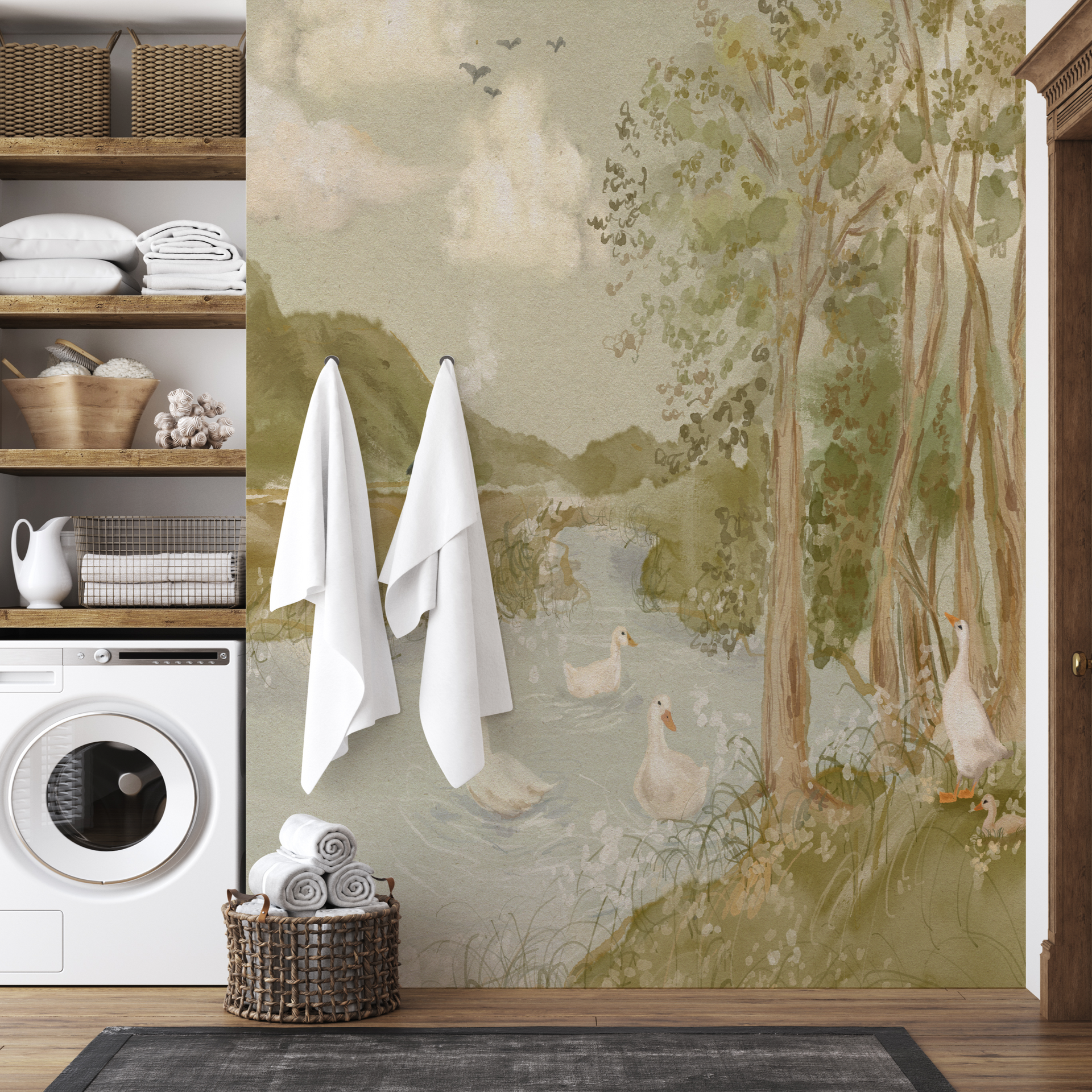 Nils Removable Peel and Stick Wallpaper by Celeste Clark