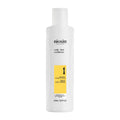 White bottle of Nioxin System 1 Scalp Therapy Conditioner for light thinning hair