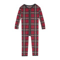 Print Convertible Sleeper with Zipper in Classic Holiday Plaid
