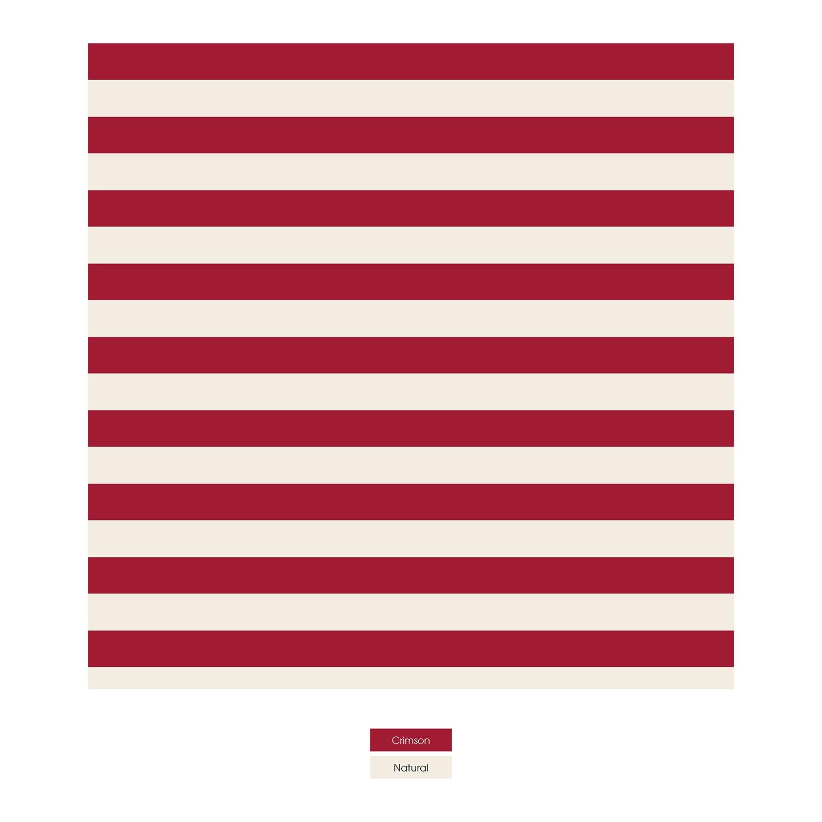 Print Convertible Sleeper with Zipper in Classic Candy Cane Stripe