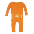 Holiday Applique Coverall in Sunset Sunshine