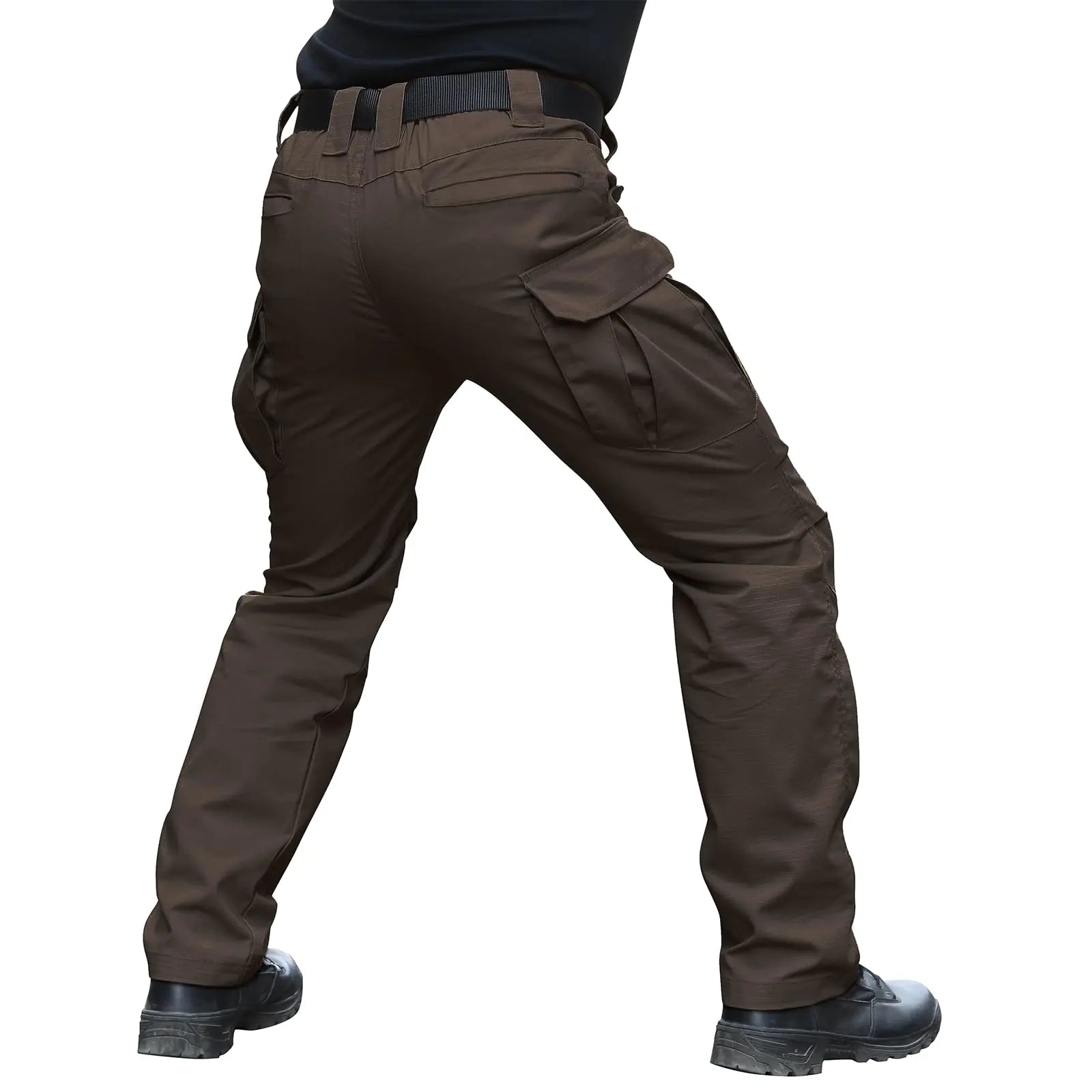 Men's Water Resistant Tactical Cargo Pants Lightweight Work Hiking - Image 5