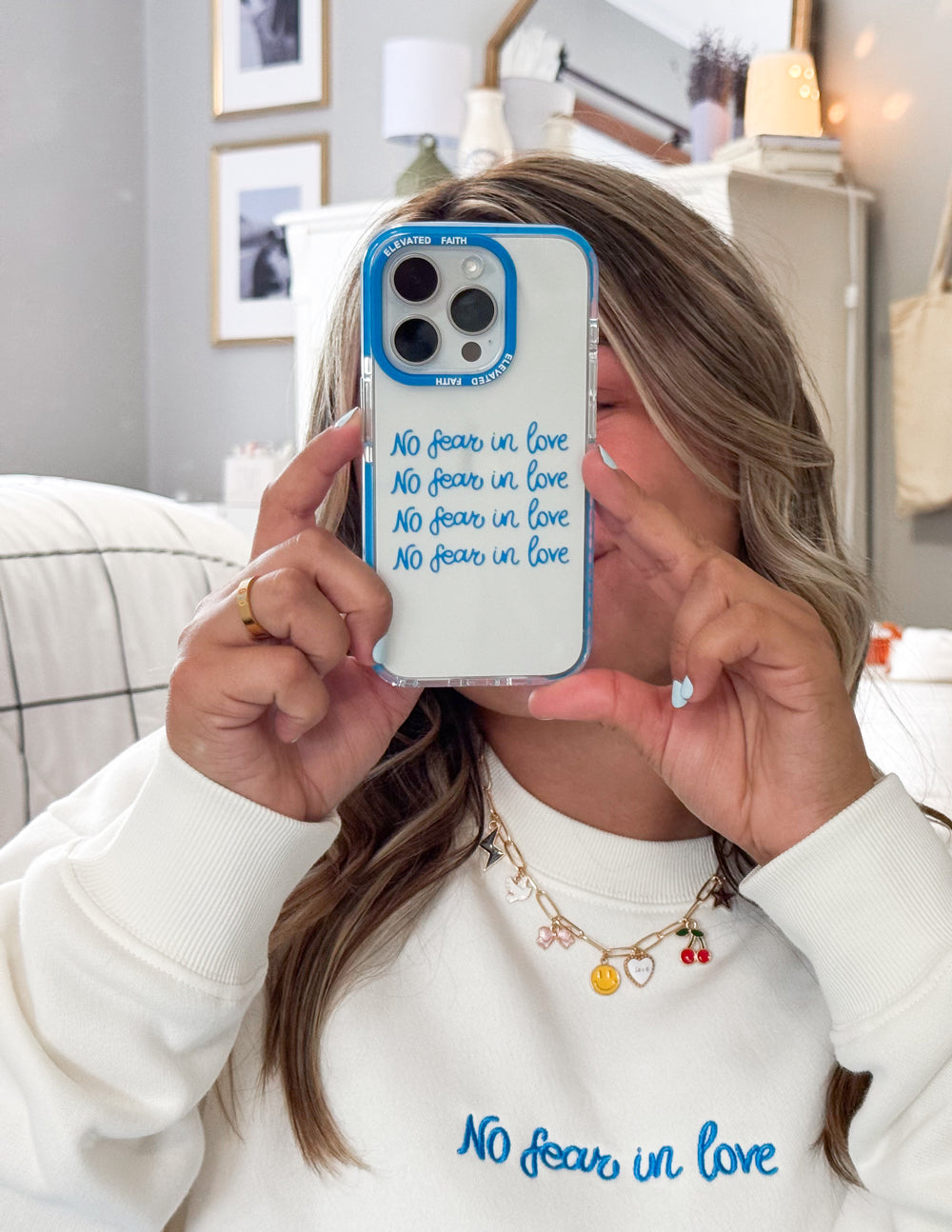 No Fear in Love Phone Case