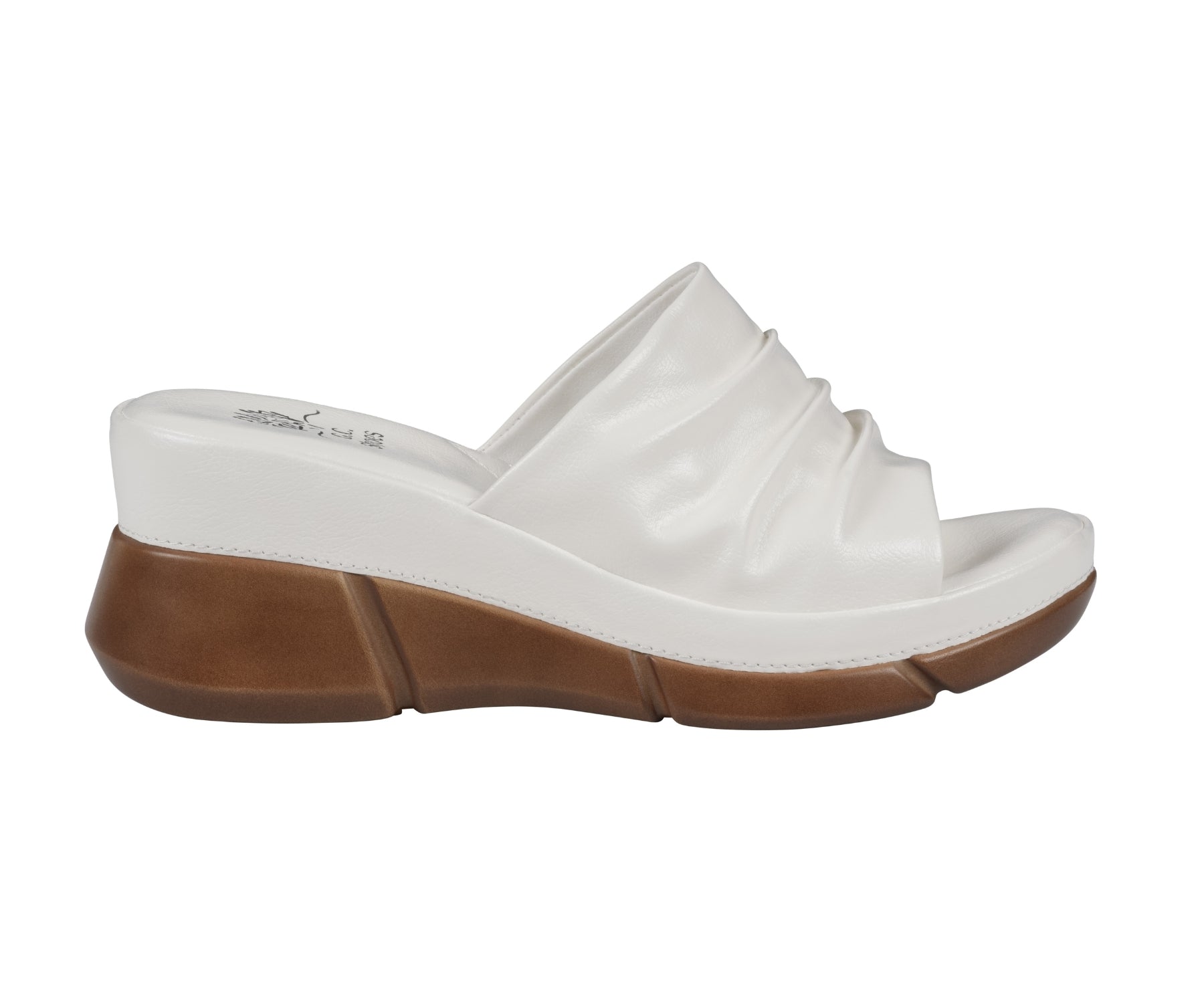 Women's Nora White Flat