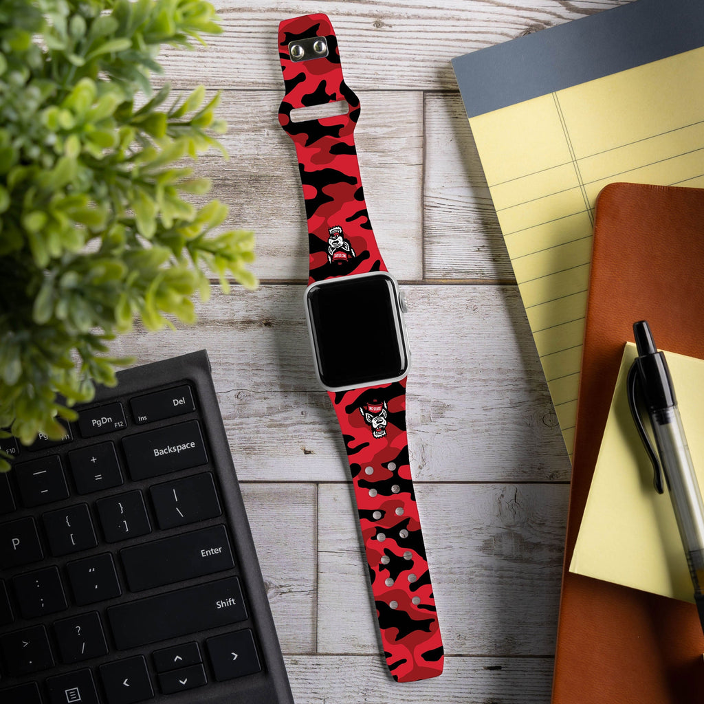 North Carolina State Wolf Pack HD Apple Watch Band