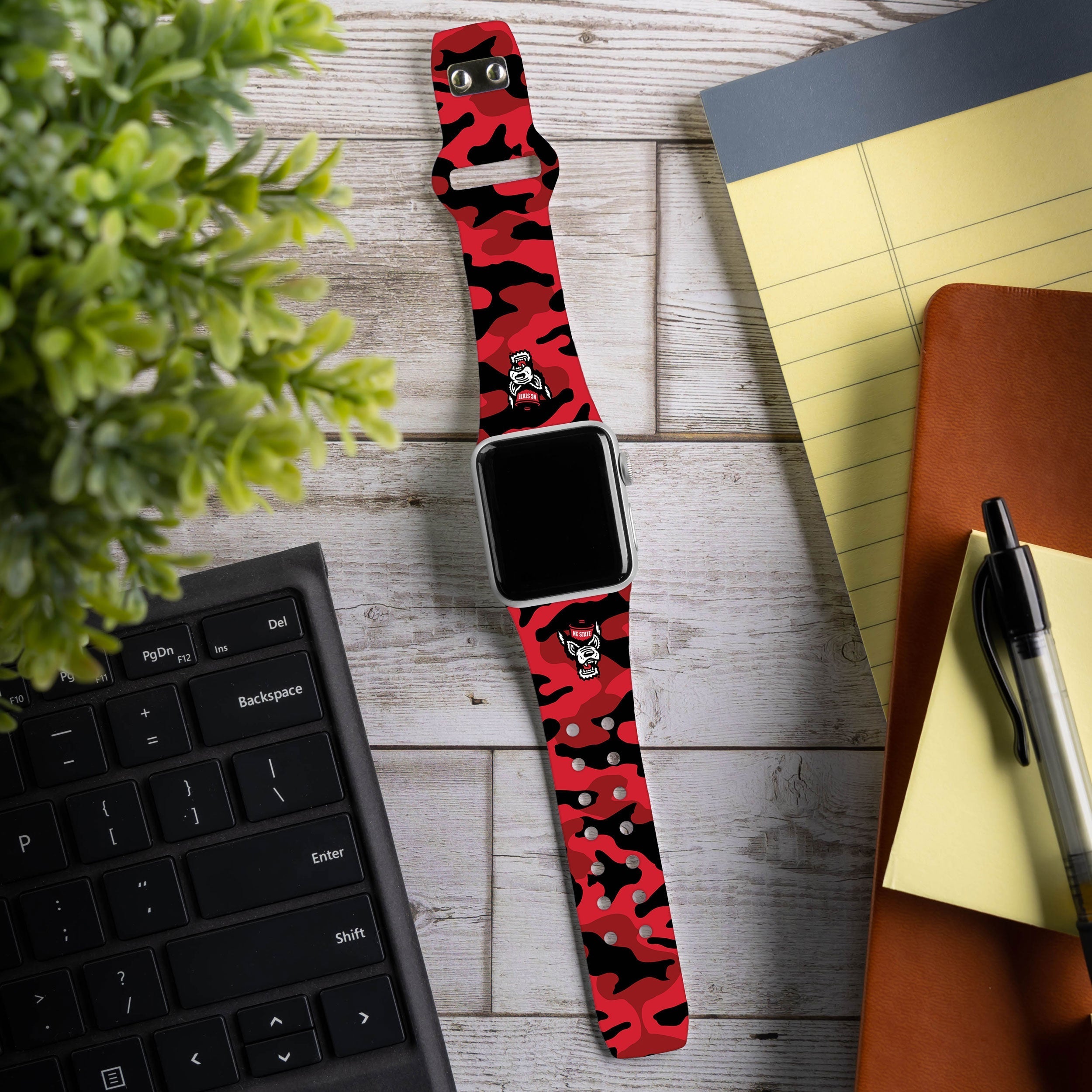 North Carolina State Wolf Pack HD Apple Watch Band