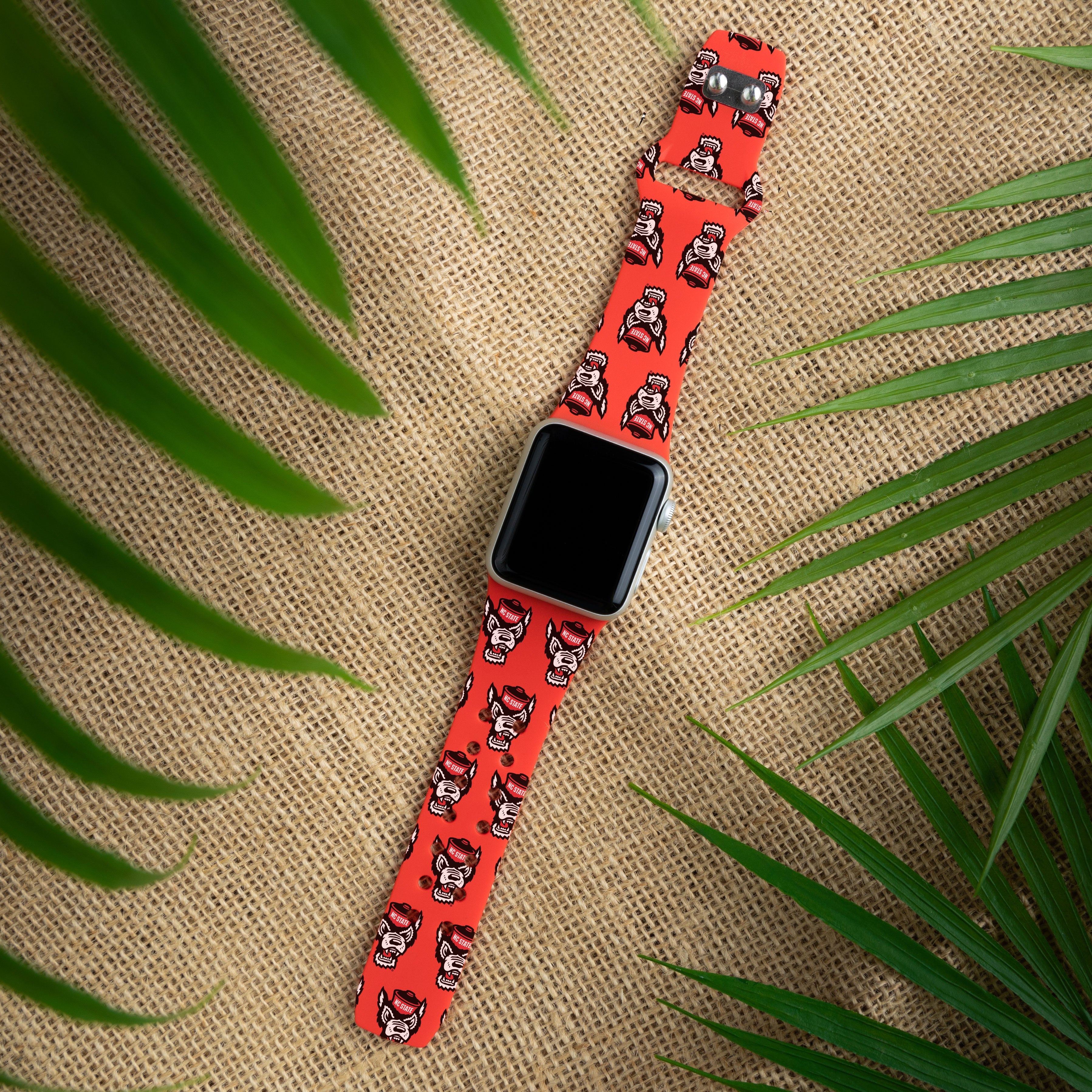 North Carolina State Wolf Pack HD Apple Watch Band