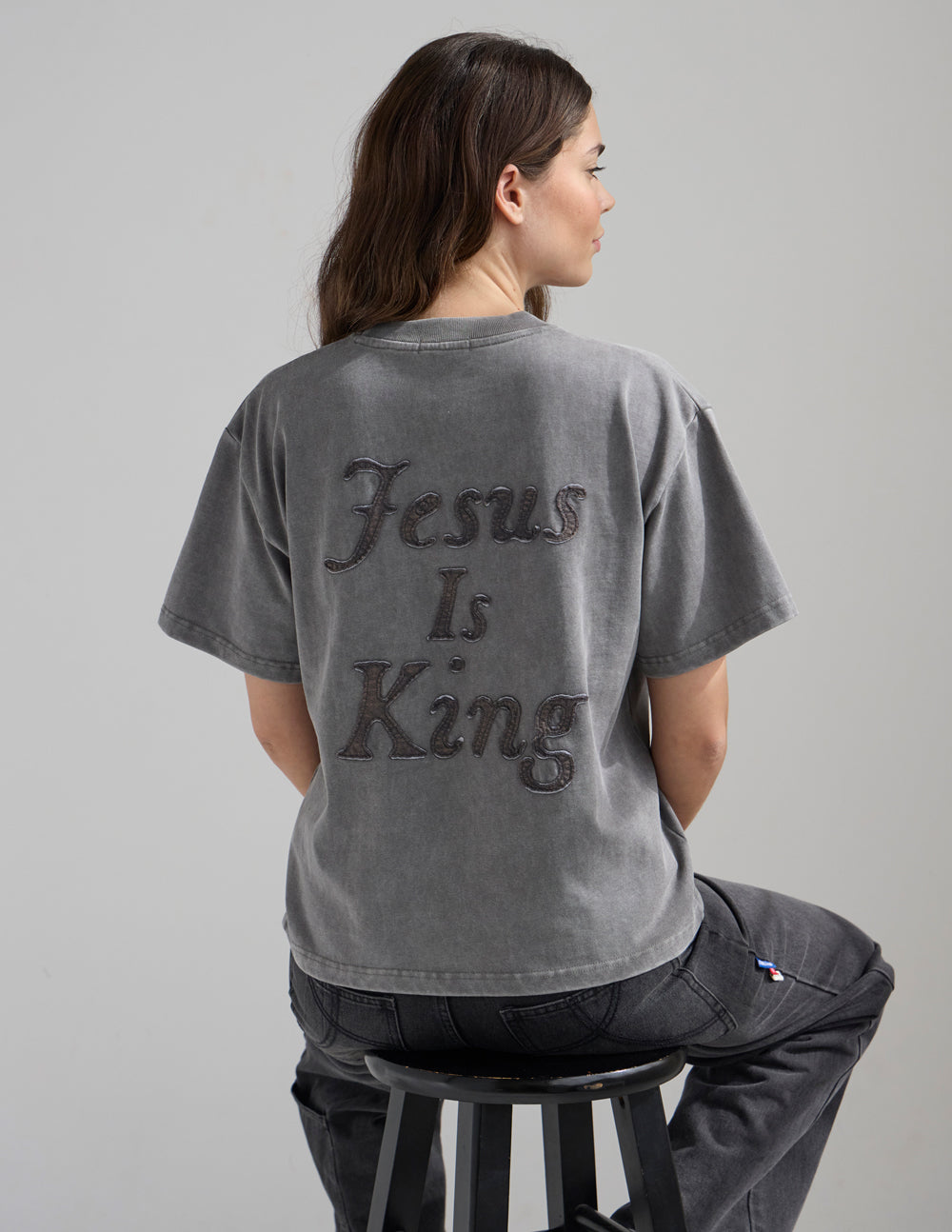 Jesus Is King Heavyweight Cotton Boxy Tee - Unisex Streetwear
