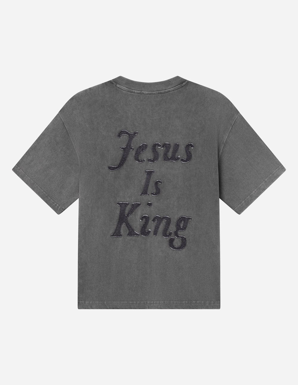 Jesus Is King Heavyweight Cotton Boxy Tee - Unisex Streetwear