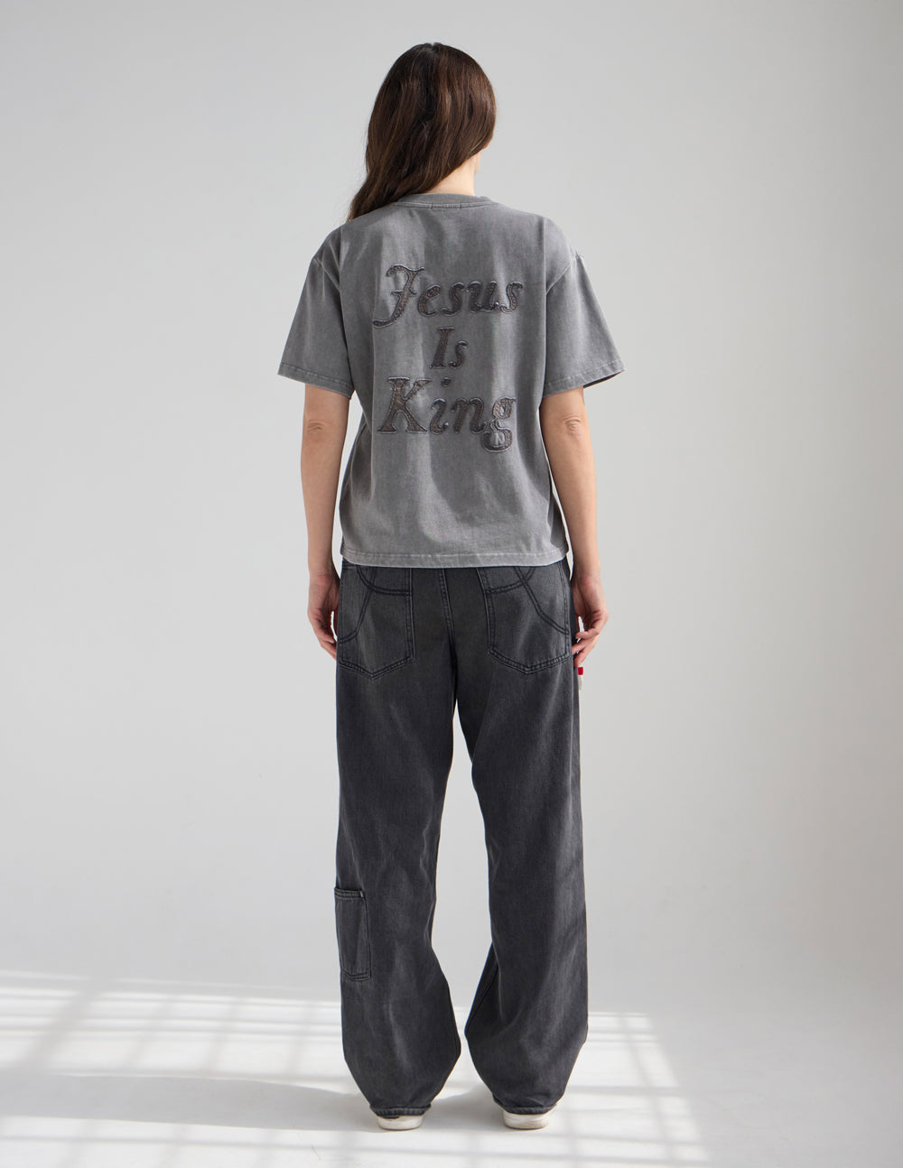 Jesus Is King Heavyweight Cotton Boxy Tee - Unisex Streetwear