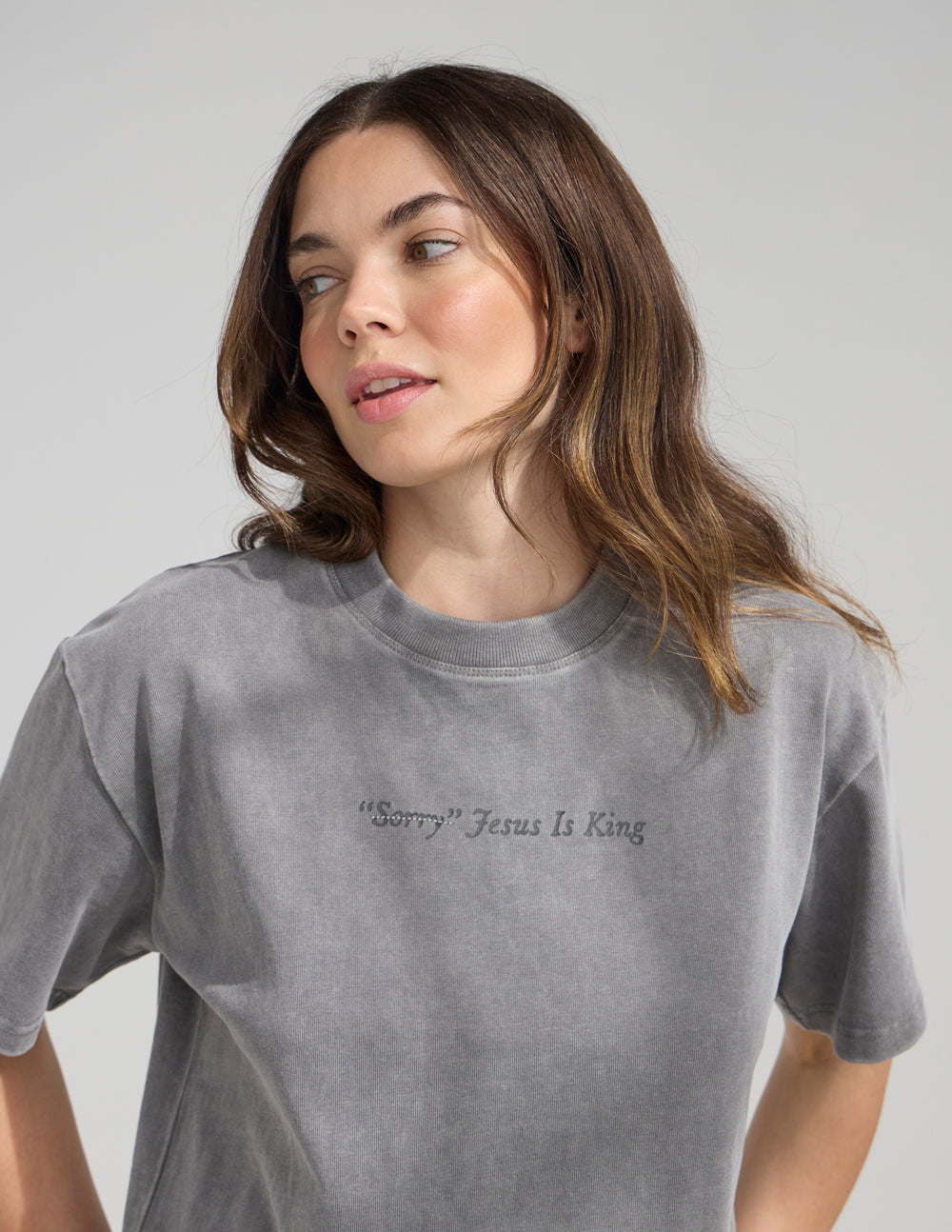 Jesus Is King Heavyweight Cotton Boxy Tee - Unisex Streetwear