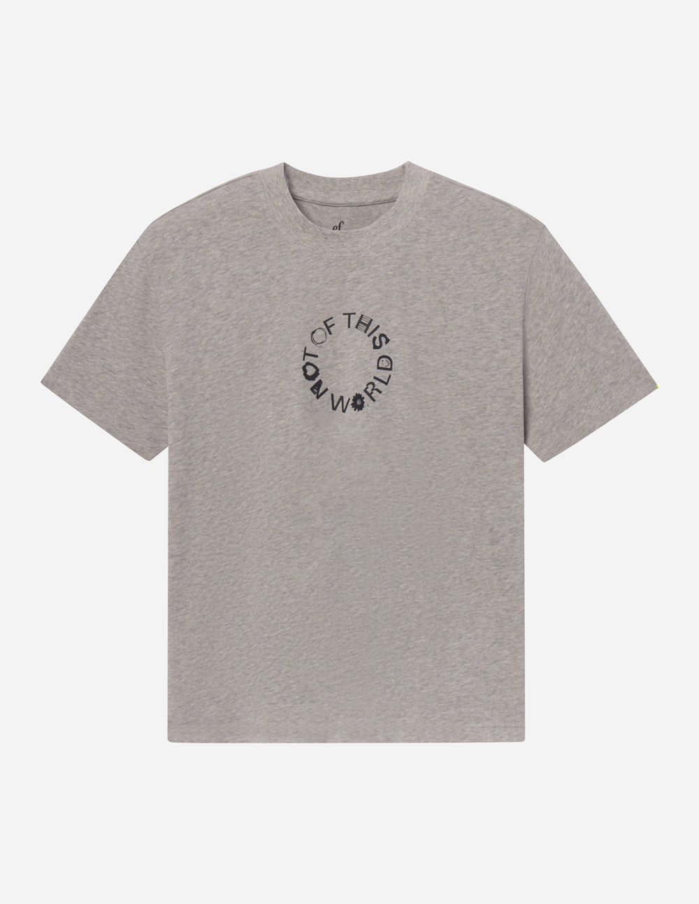 Not of This World Unisex Tee in Heather Greige Oversized Fit