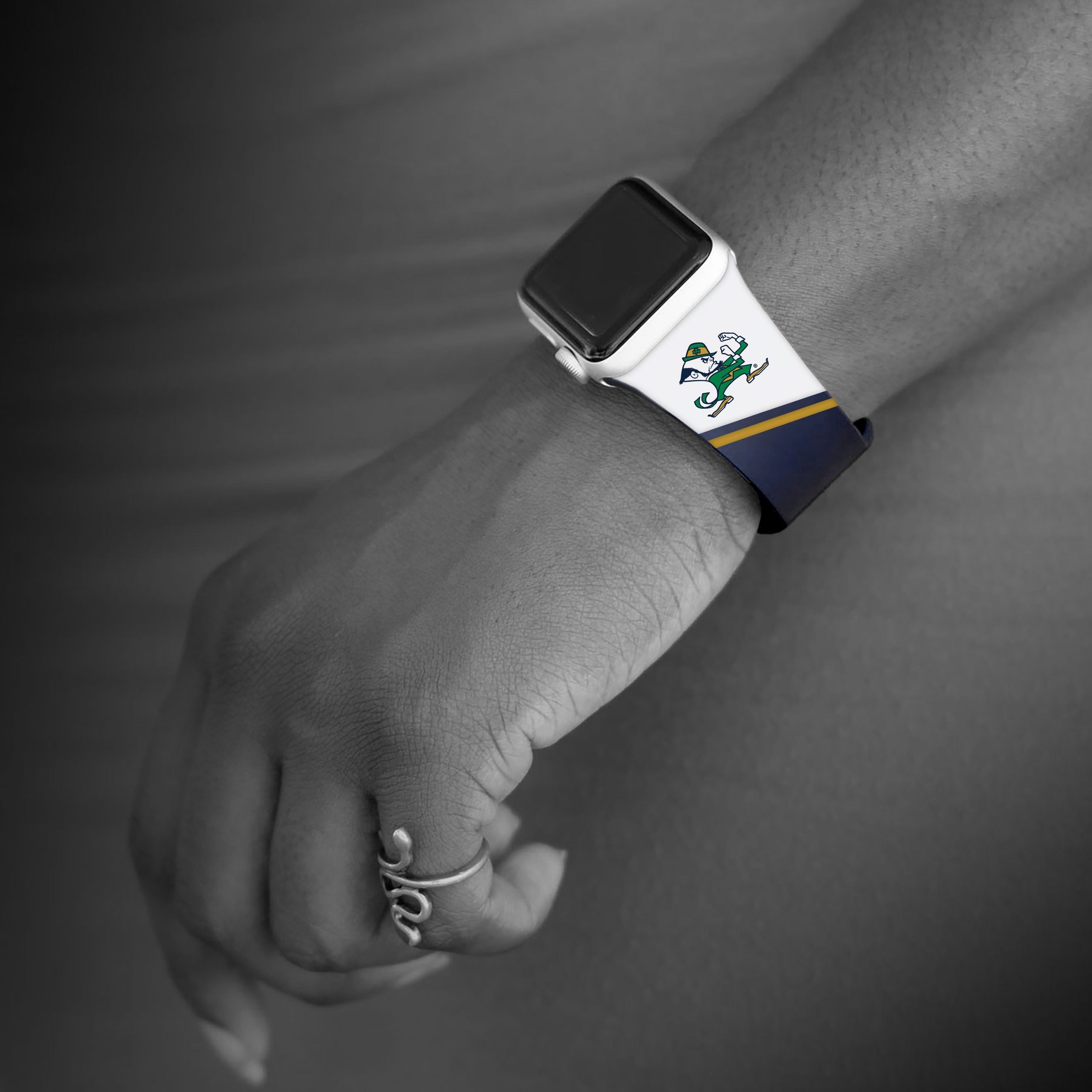 Notre Dame Fighting Irish HD Apple Watch Band