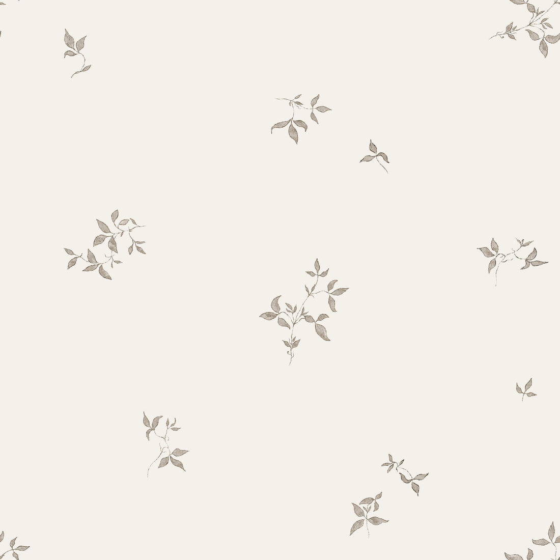 Nova Minimalist Wallpaper – Off-White & Taupe Farmhouse Decor