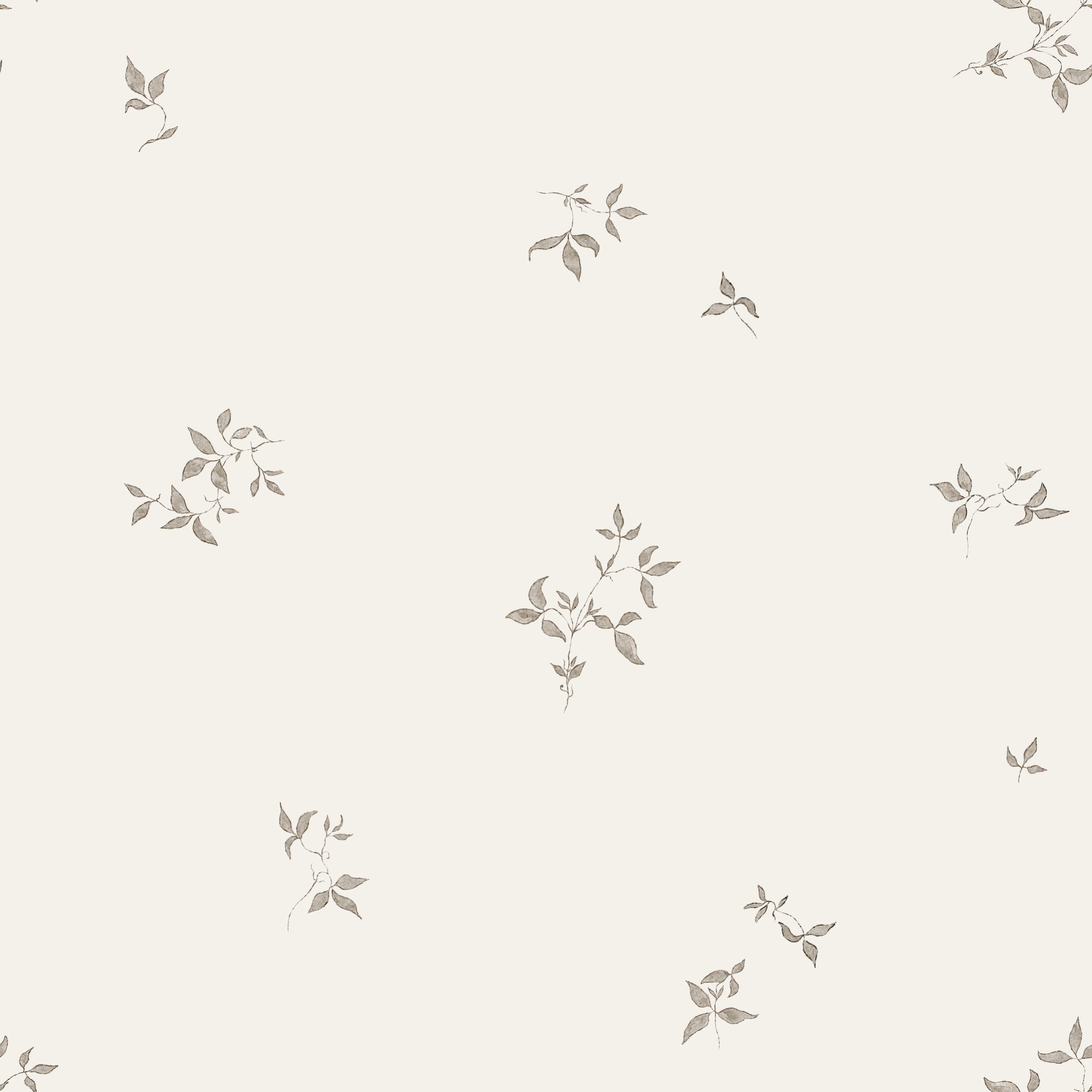 Nova Minimalist Wallpaper – Off-White & Taupe Farmhouse Decor