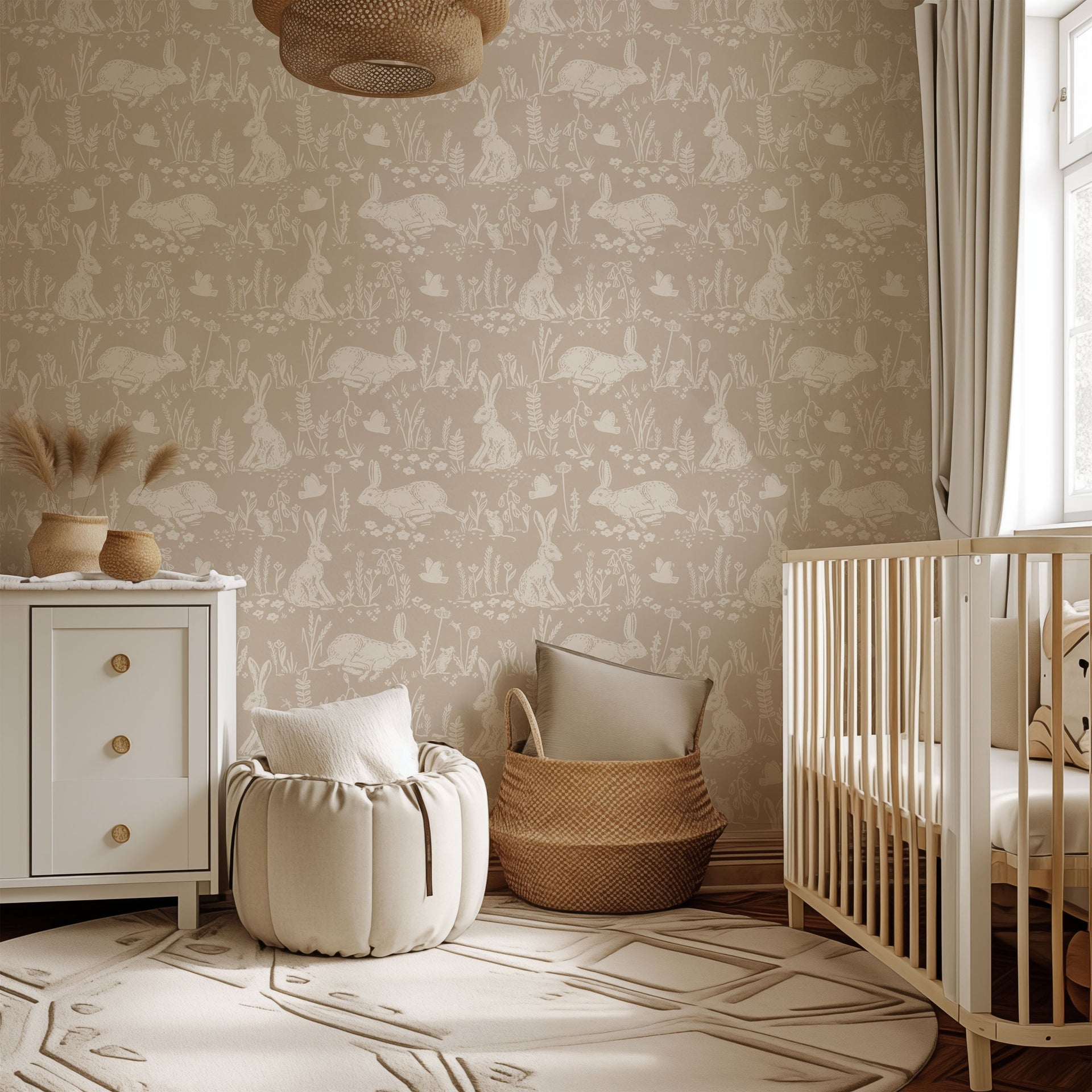 Thumper Peel and Stick Removable Wallpaper for Modern Interiors