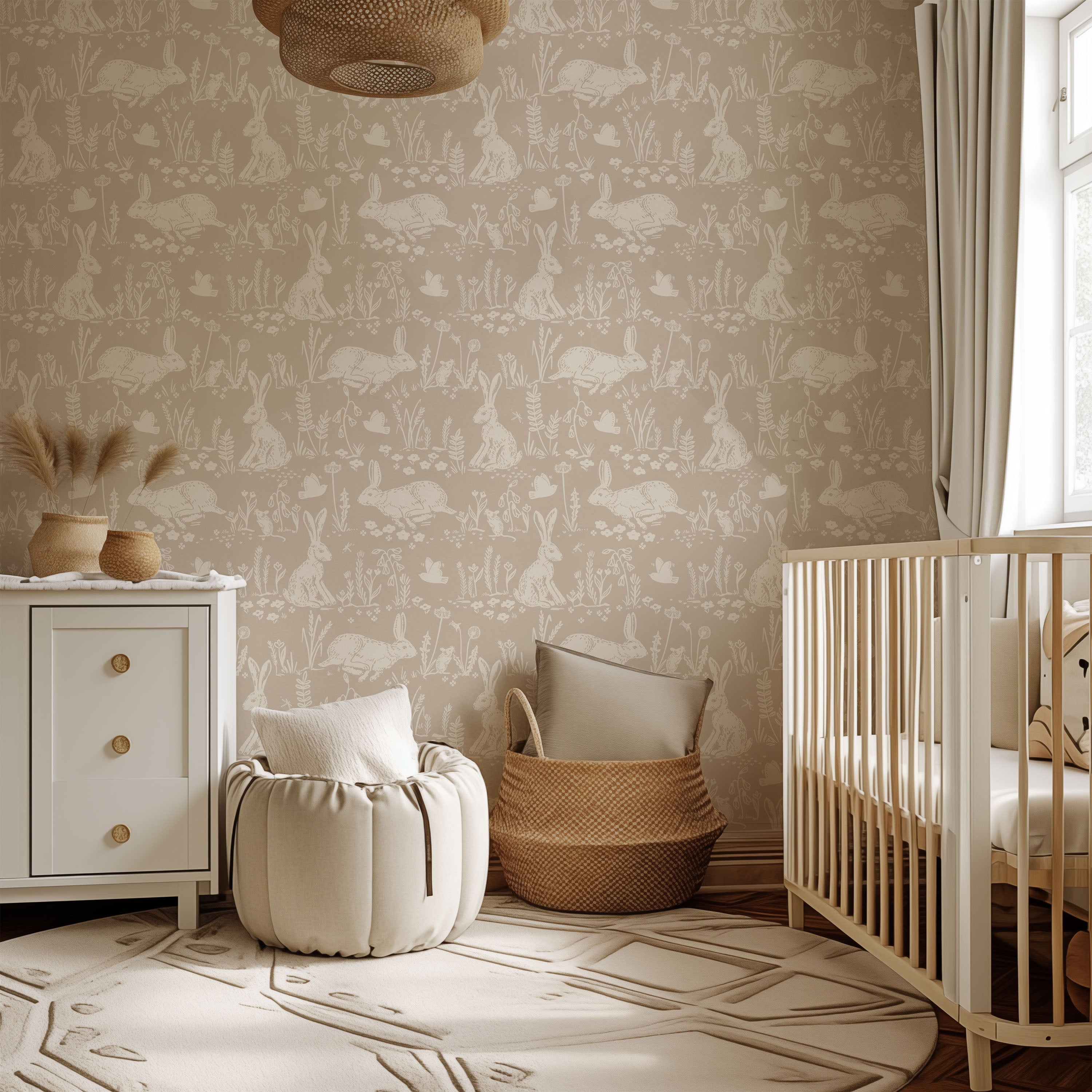 Thumper Peel and Stick Removable Wallpaper for Modern Interiors