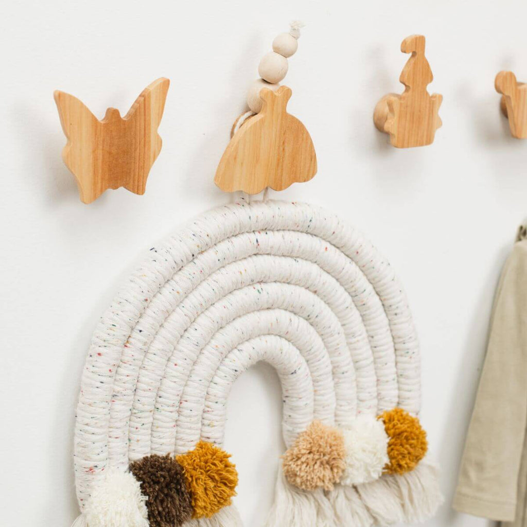 Eco-Friendly Nursery Wall Hangers for Kids Room Organization