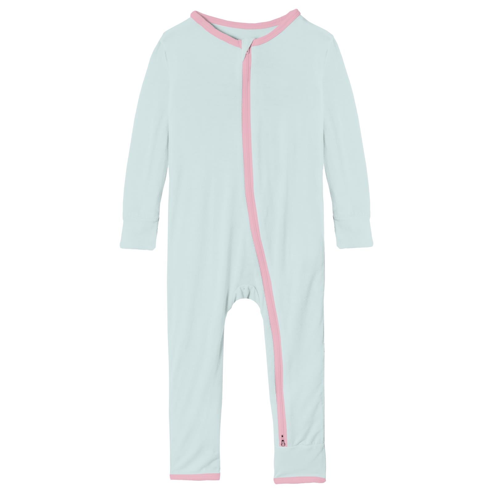 Applique Coverall with 2 Way Zipper in Fresh Air Watermelon