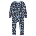 Print Coverall with 2 Way Zipper in Deep Space Chinese Zodiac