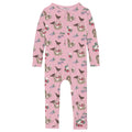 Print Coverall with 2 Way Zipper in Cake Pop Berry Picking