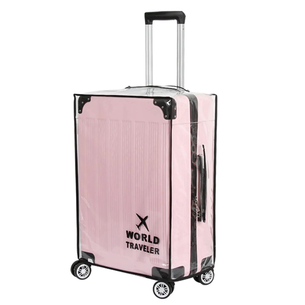 RF REENFAYA Suitcase Cover Luggage Protector Covers Clear Luggage Cover PVC Suitcase Luggage Cover Waterproof Luggage Case Thicken Suitcase Protector Cover (28inch)