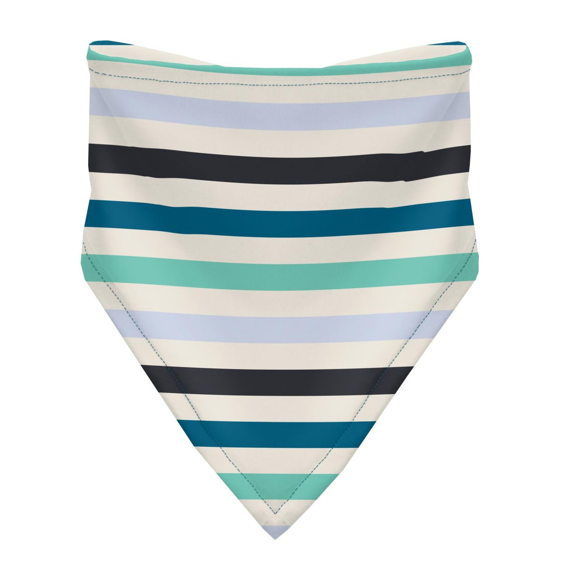 Print Bandana Bib Set of 3 in Little Boy Blue Stripe, Dew & Seaport 3 Little Kittens