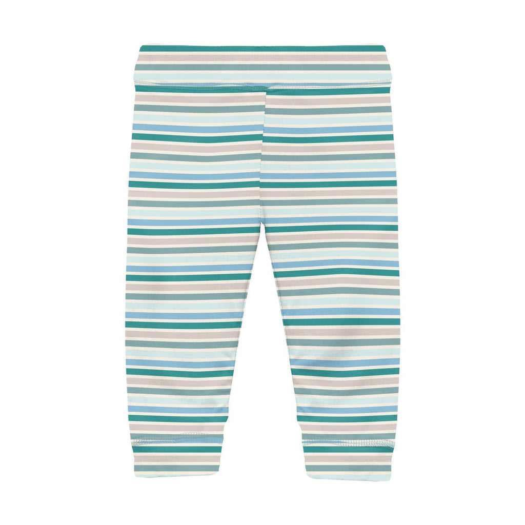 Print Casual Pants in Lakeside Stripe