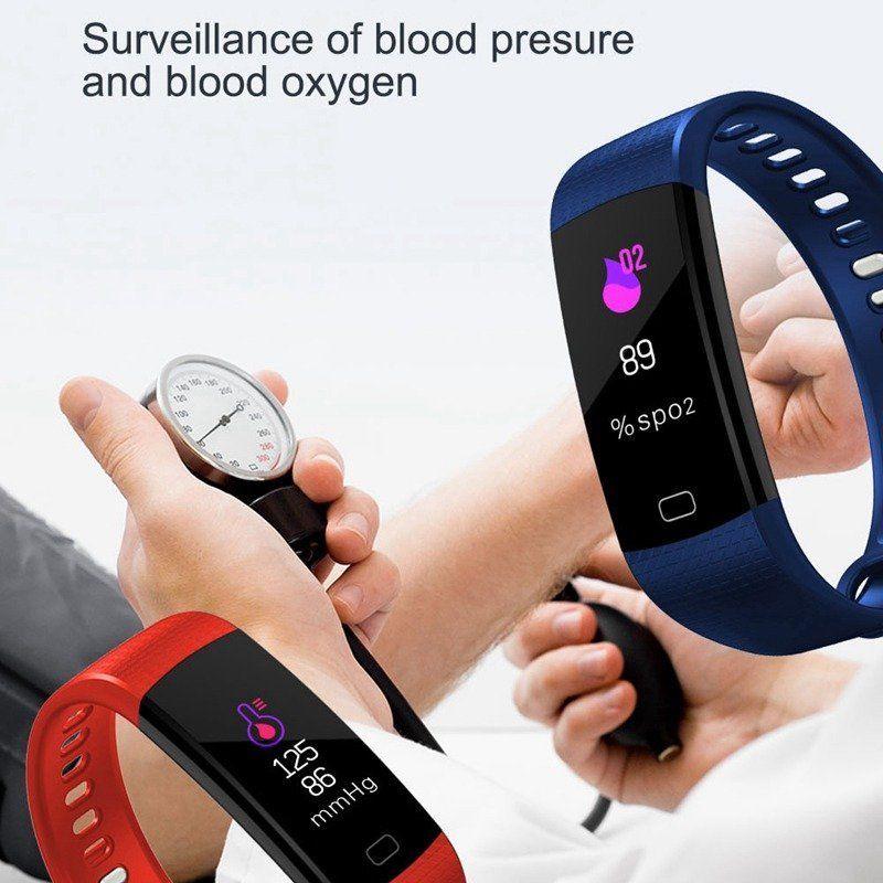 Sporty IP67 Waterproof Fitness Tracker for iOS & Android